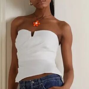 Reformation Madelyn Linen Top